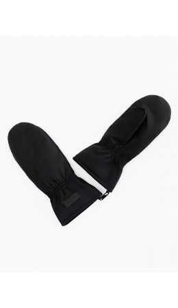 Варежки женские черный