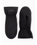 Варежки женские черный