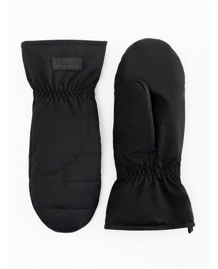 Варежки женские черный