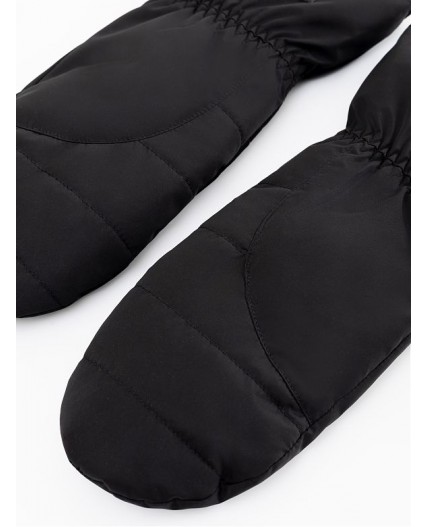 Варежки женские черный