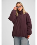 Куртка женская винный