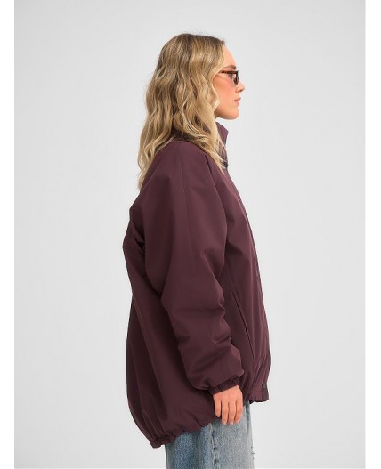 Куртка женская винный