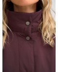 Куртка женская винный