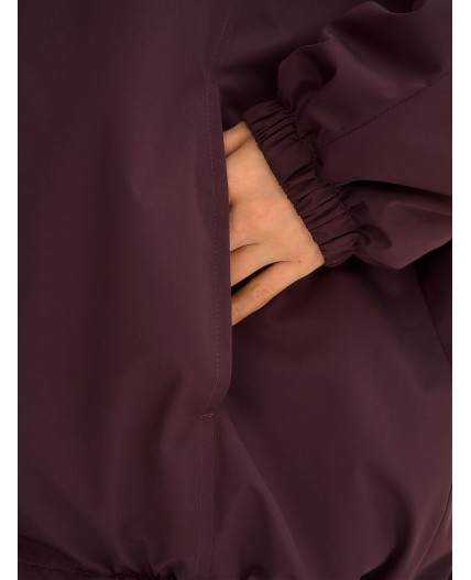 Куртка женская винный