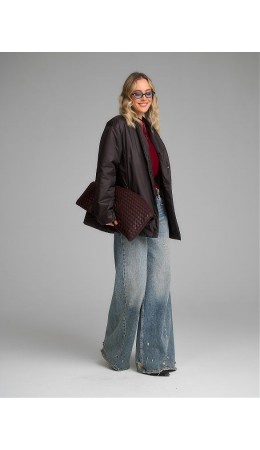 Куртка женская коричневый