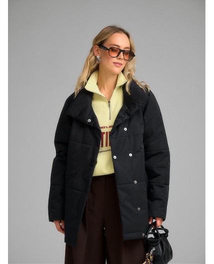 Плащ женский черный