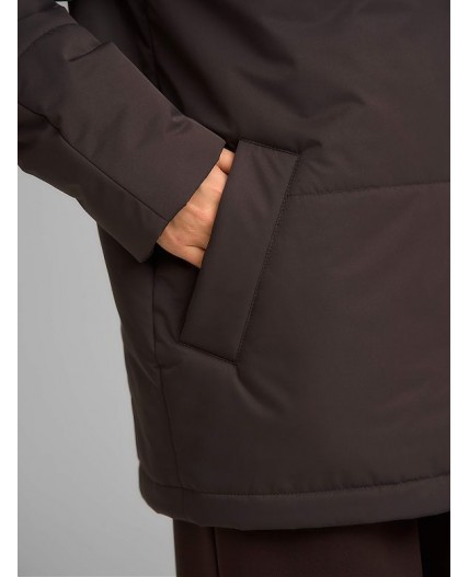 Плащ женский коричневый