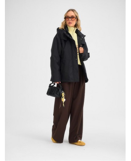 Плащ женский черный