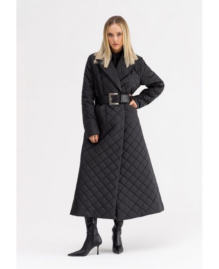 Ремень кожаный черный