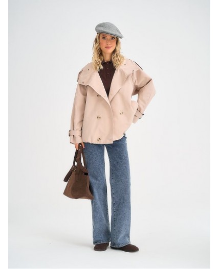 Ветровка женская бежевый