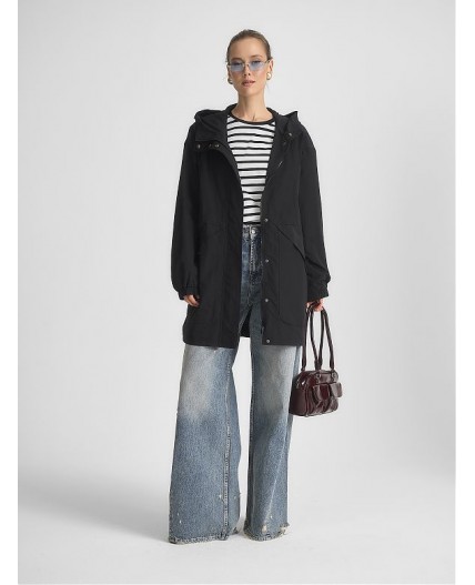 Ветровка женская черный