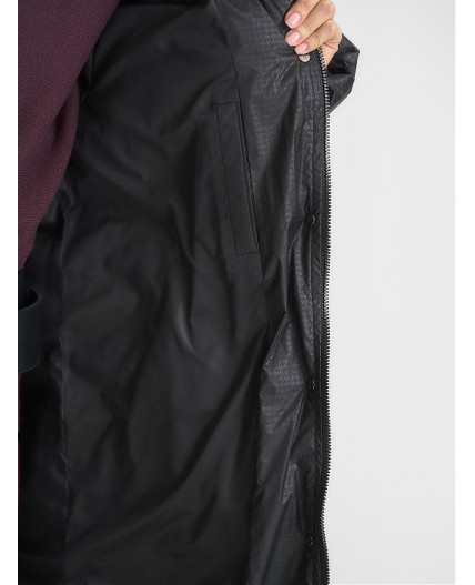 Пуховик женский черный