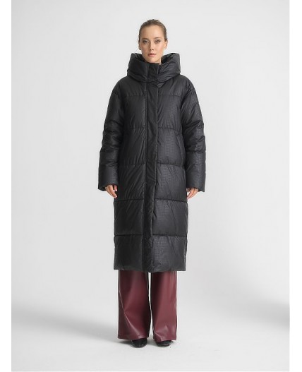 Пуховик женский черный