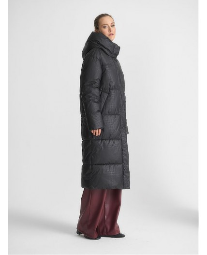 Пуховик женский черный