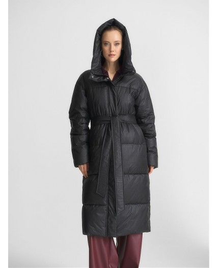 Пуховик женский черный