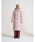 Пуховик женский капучино
