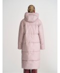 Пуховик женский капучино