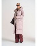 Пуховик женский капучино