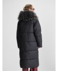 Пуховик женский черный