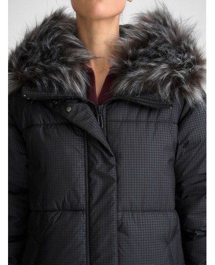 Пуховик женский черный