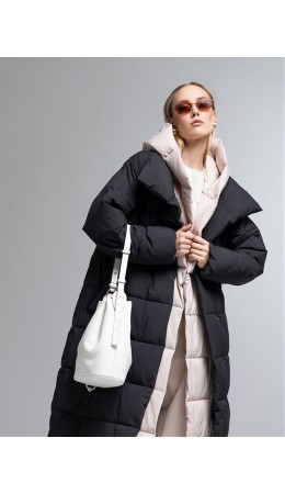 Пуховик женский черный