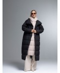Пуховик женский черный