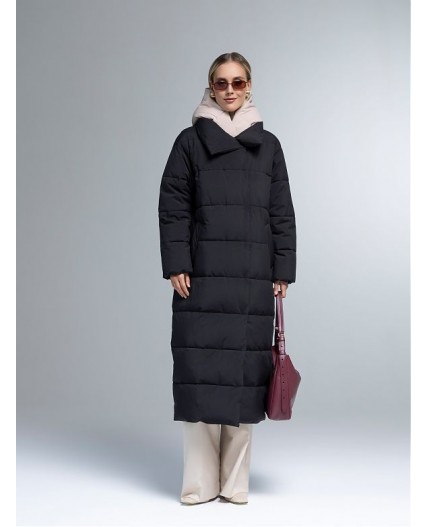 Пуховик женский черный