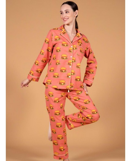 2134TCC Женская пижама (ДЛ.рукав+брюки)