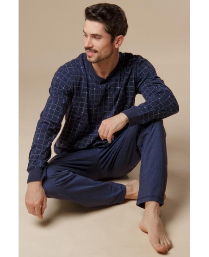 3044PCC Мужская пижама (Дл.рукав+брюки)