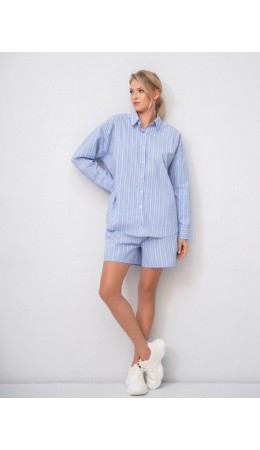 4135TQP Женская пижама (Рубашка+Шорты)