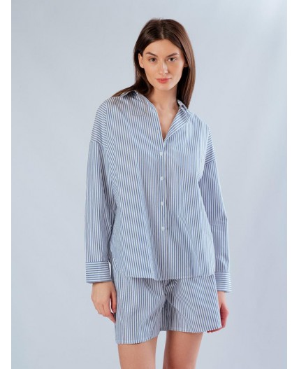 5038TQP Женская пижама (Рубашка+Шорты)