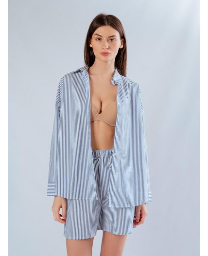 5038TQP Женская пижама (Рубашка+Шорты)
