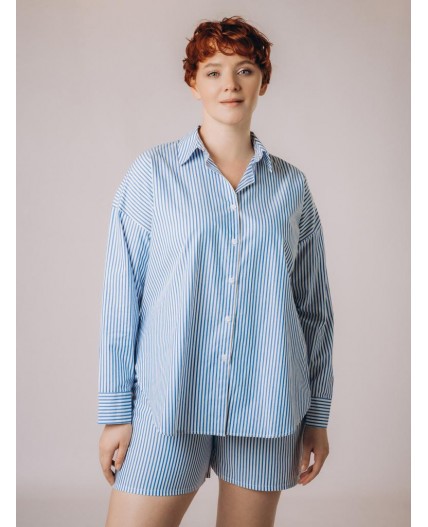 5038TQP Женская пижама (Рубашка+Шорты)