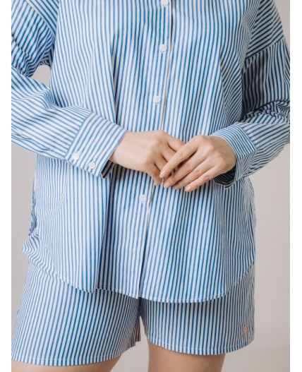 5038TQP Женская пижама (Рубашка+Шорты)