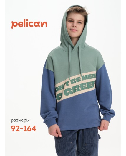 Толстовка для мальчиков Джинс(10)
