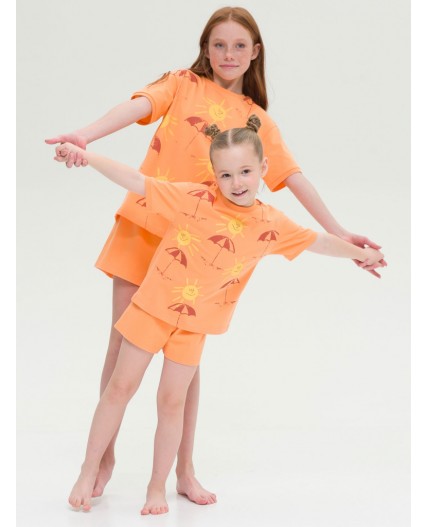 Комплект для девочек Оранжевый(31)