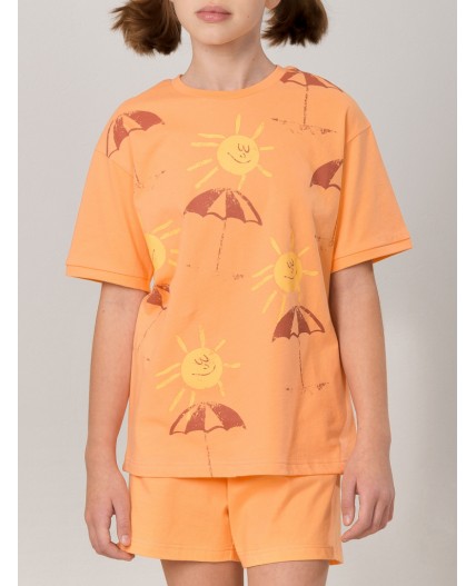 Комплект для девочек Оранжевый(31)