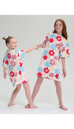 Ночная сорочка для девочек Молочный(28)