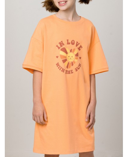 Ночная сорочка для девочек Оранжевый(31)