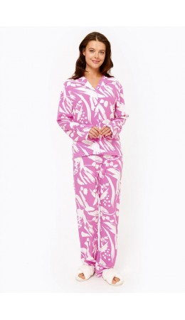 Комплект жен. (блузка и брюки) Kayri фиолетовый
