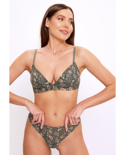 Бюстгальтер жен. Rufira темно-зеленый