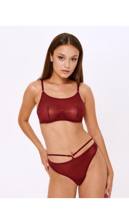 Бюстгальтер жен. Yamila бордовый