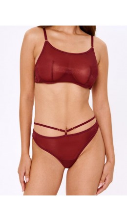 Трусы жен Yamila бордовый