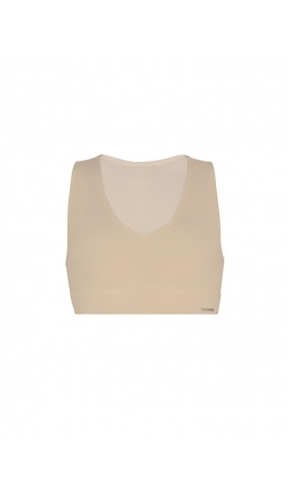 Майка-топ жен. Fancyna бежевый