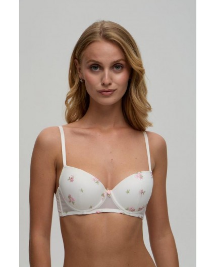 Бюстгальтер жен. Roselys молочный