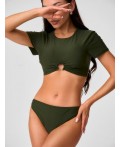 Купальный костюм жен. Arnelia темно-зеленый