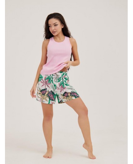 Набор: шорты жен и майка Passia QR цветной